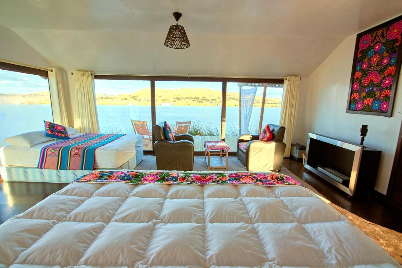 Uros Titicaca Lodge Puno Peru Ngoại thất bức ảnh