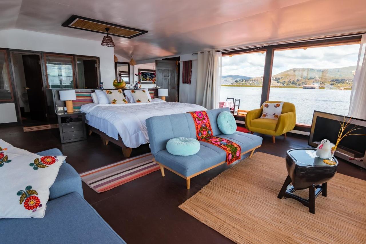 Uros Titicaca Lodge Puno Peru Ngoại thất bức ảnh